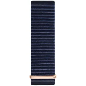 Nato Watch Strap- Blue & Rose Gold