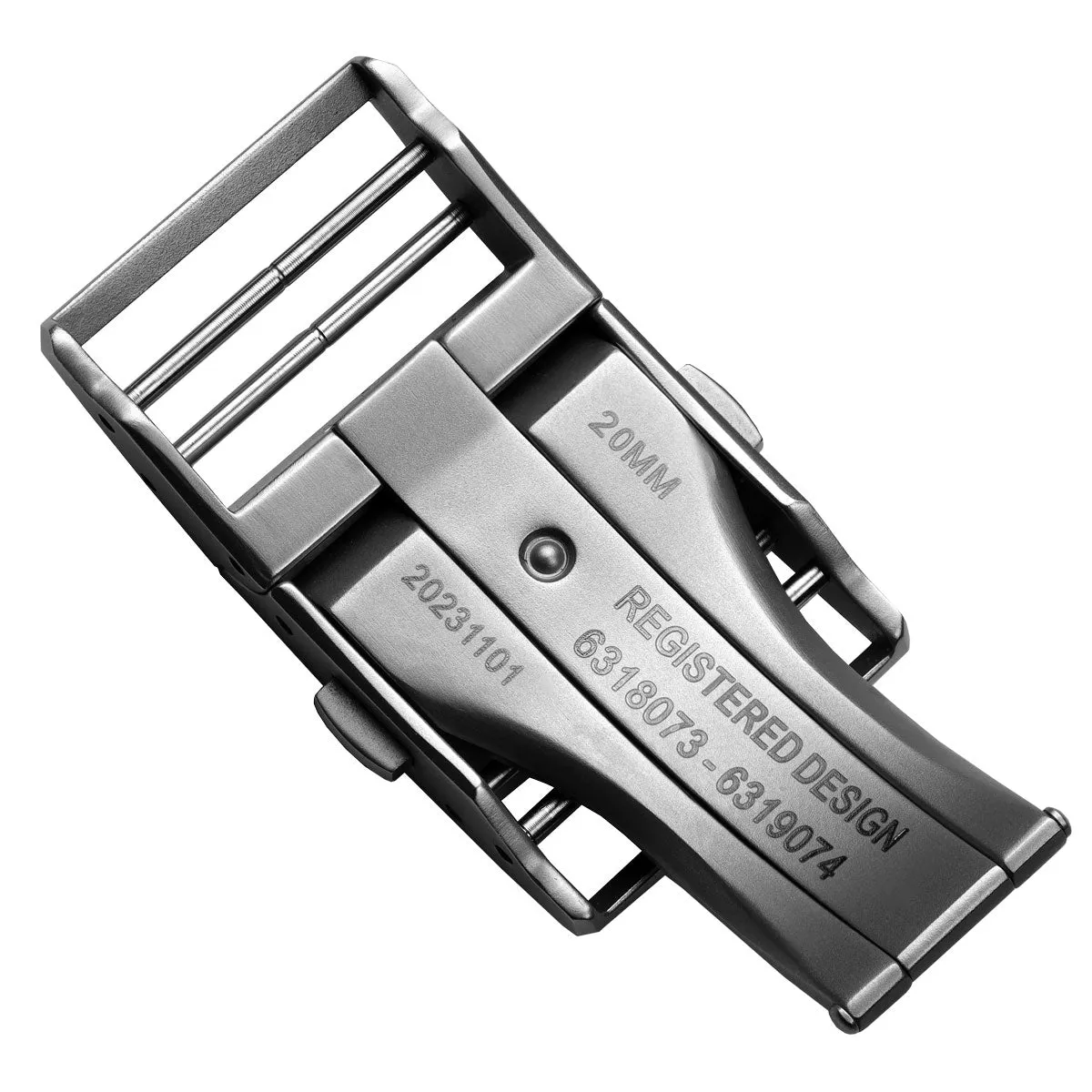 OctoPod MK3 Buckle - Sandblasted Silver