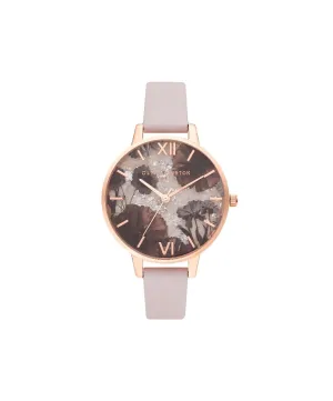Olivia Burton Rose Quartz Celestial Flower Watch