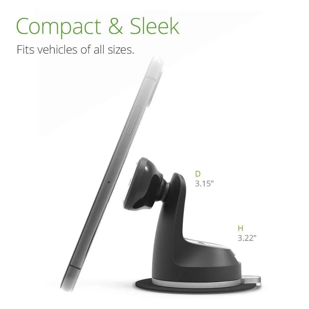 [OPEN BOX] IOTTIE iTap 2 Magnetic Dashboard / Windshield Mount - Black
