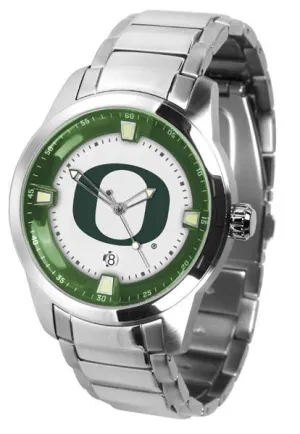 Oregon Ducks Men's Titan Stainless Steel Band Watch