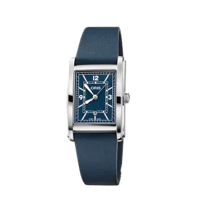Oris Rectangular - Blue Dial & Blue Strap