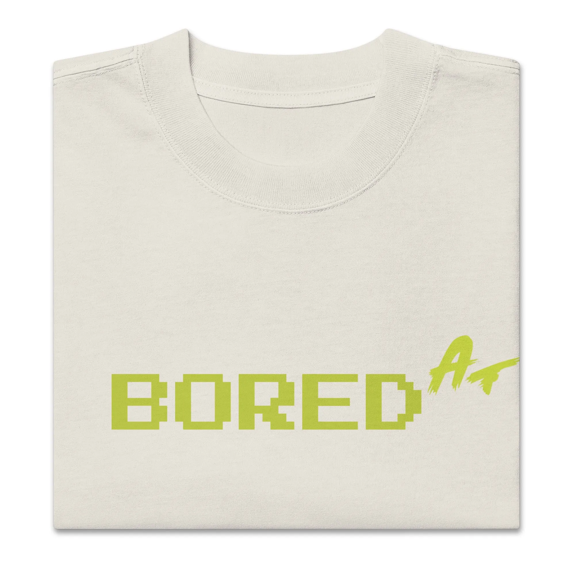 Oversized faded t-shirt BORED AF feat. MAYC #27380