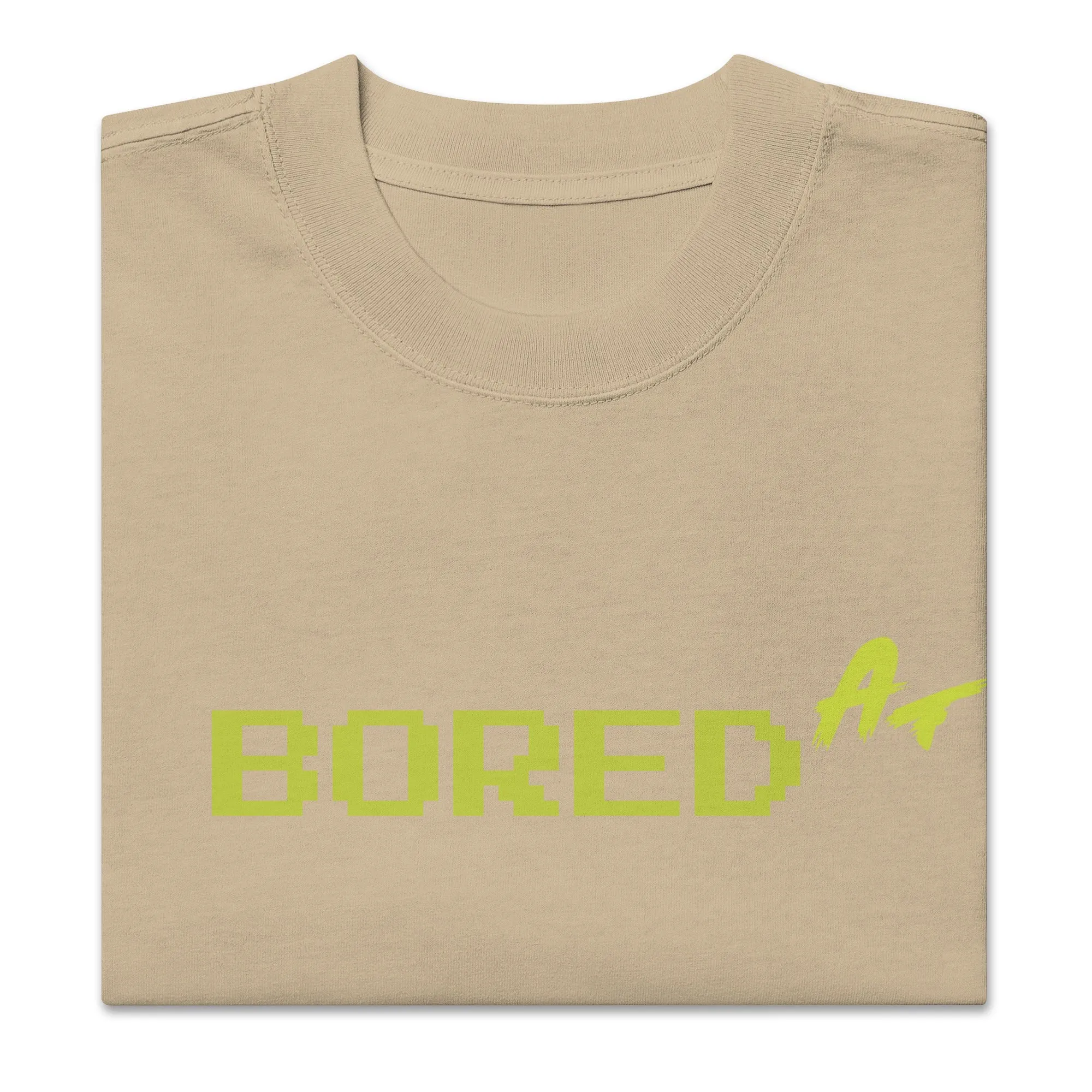 Oversized faded t-shirt BORED AF feat. MAYC #27380