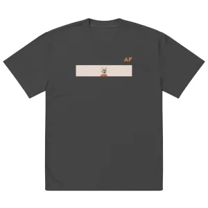Oversized faded t-shirt feat. DEGEN TOONZ #7949