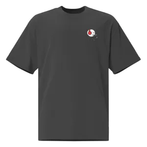 Oversized faded t-shirt mfer #4931 (front & rear)