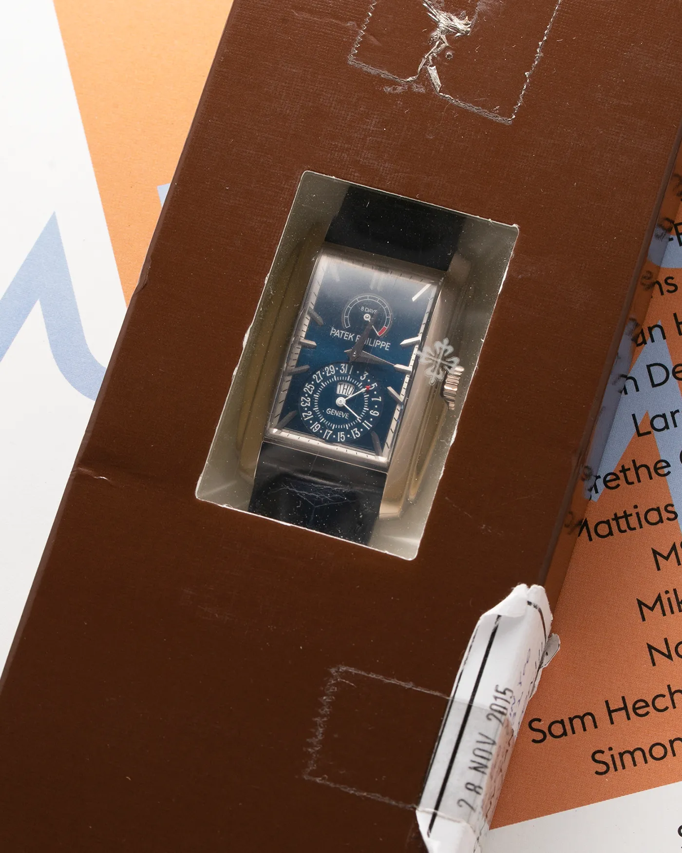 Patek Philippe Gondolo 8 Days 5200G Double Sealed