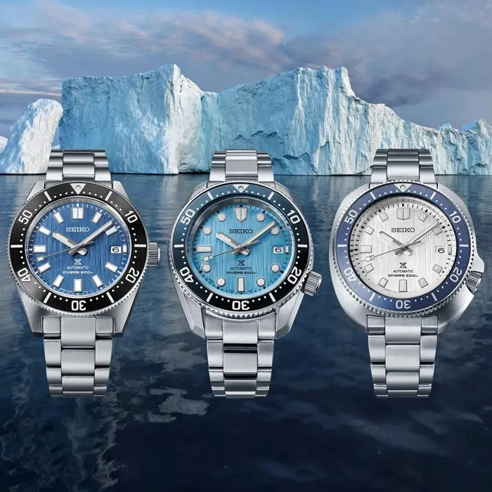 Prospex Glacier &lsquo;Save the Ocean&rsquo; 1965 Re-Interpretation Watch - SPB297J1