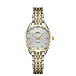Rotary Ladies Two-Tone 'Ultra-Slim' Watch