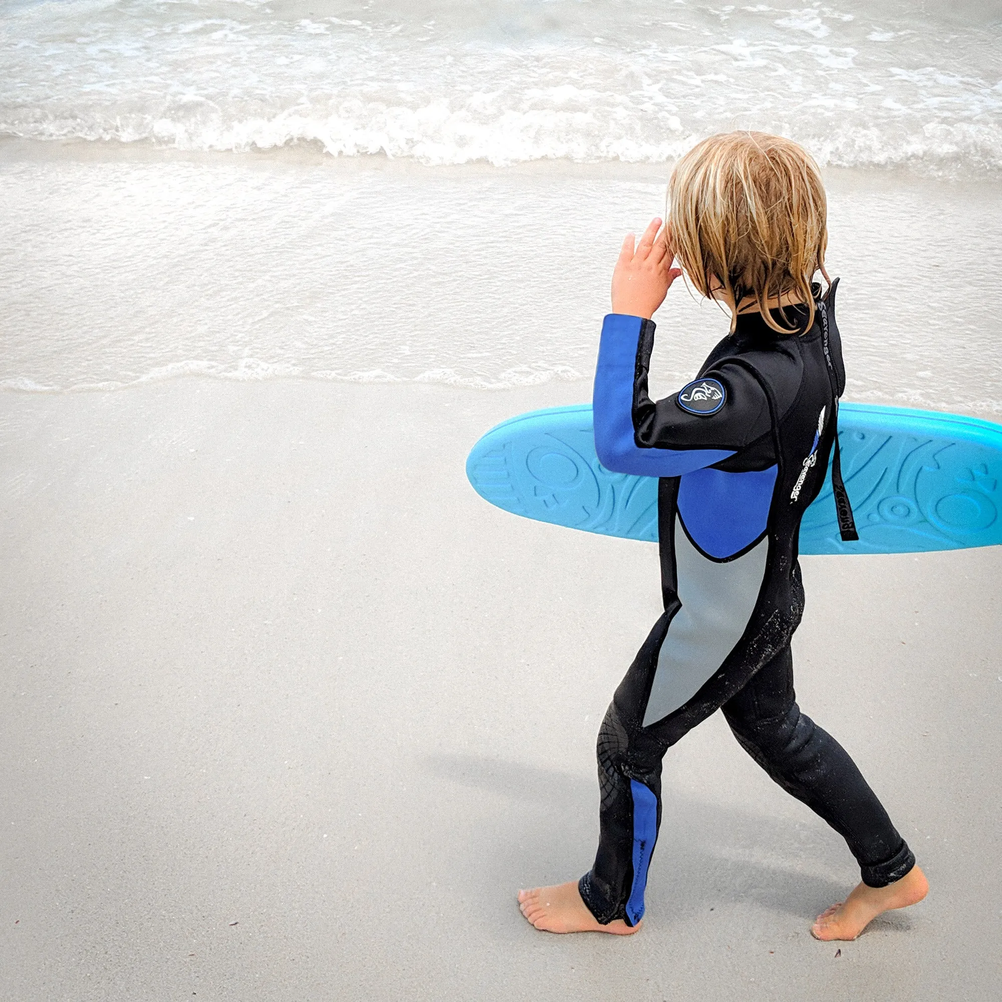 Scout 3mm Child Wetsuit - Ocean Blue