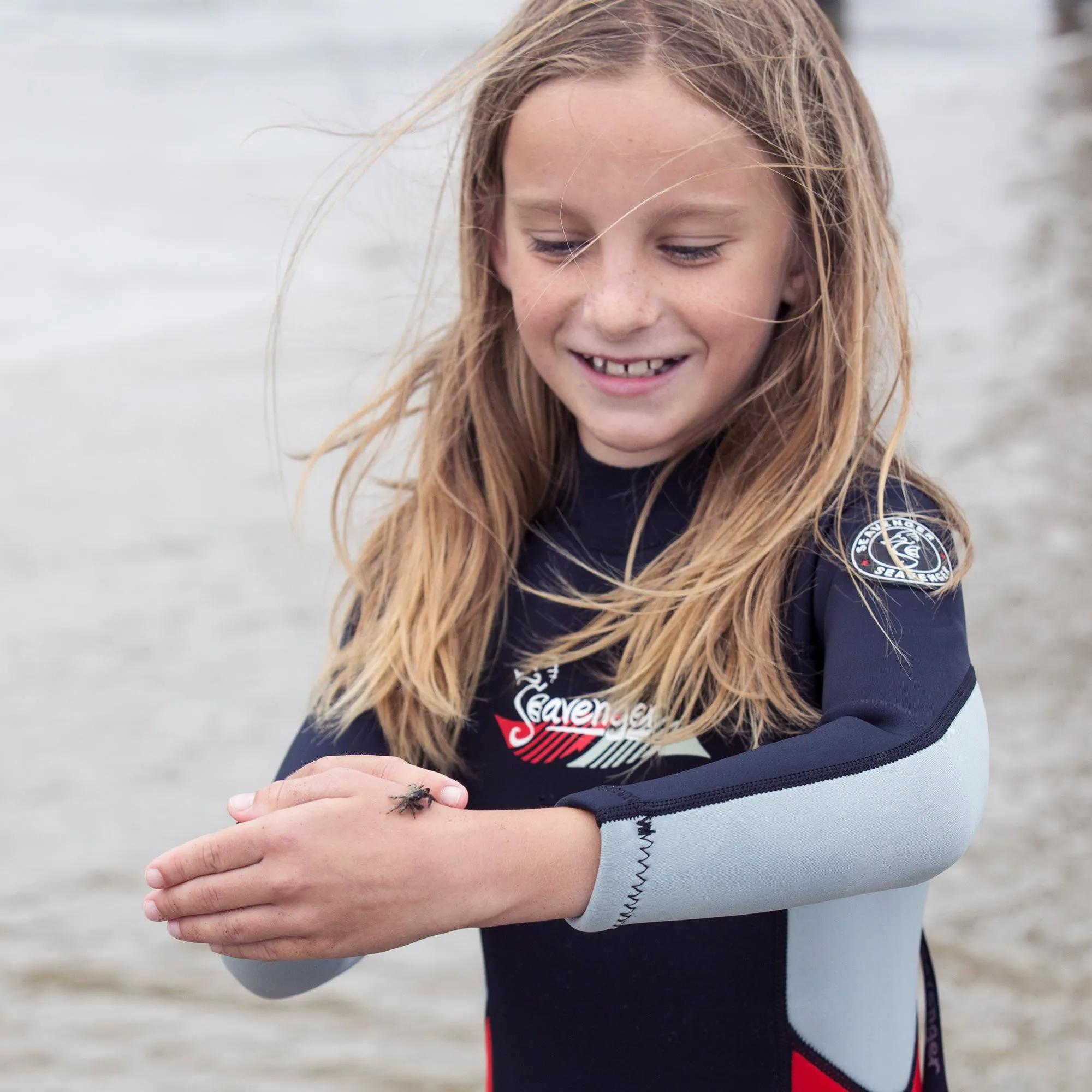 Scout 3mm Child Wetsuit - Red