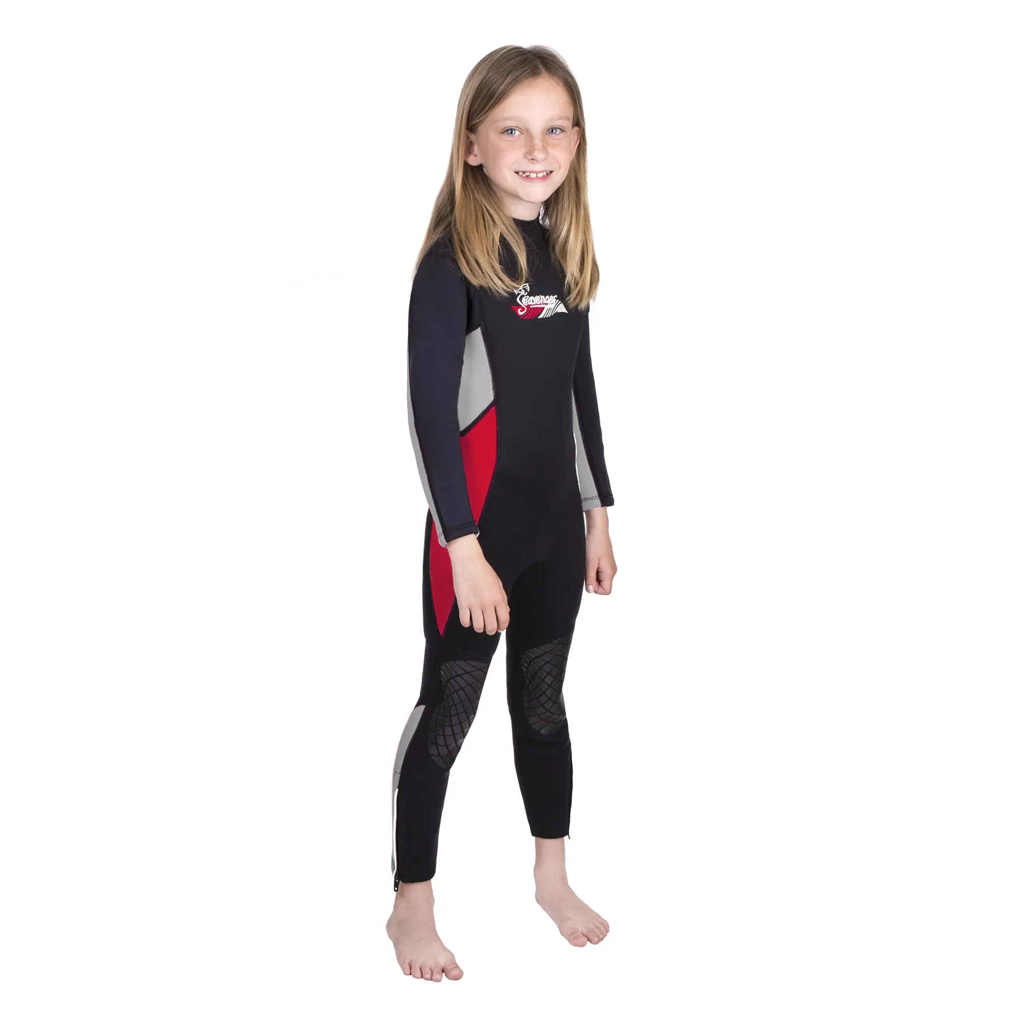 Scout 3mm Child Wetsuit - Red