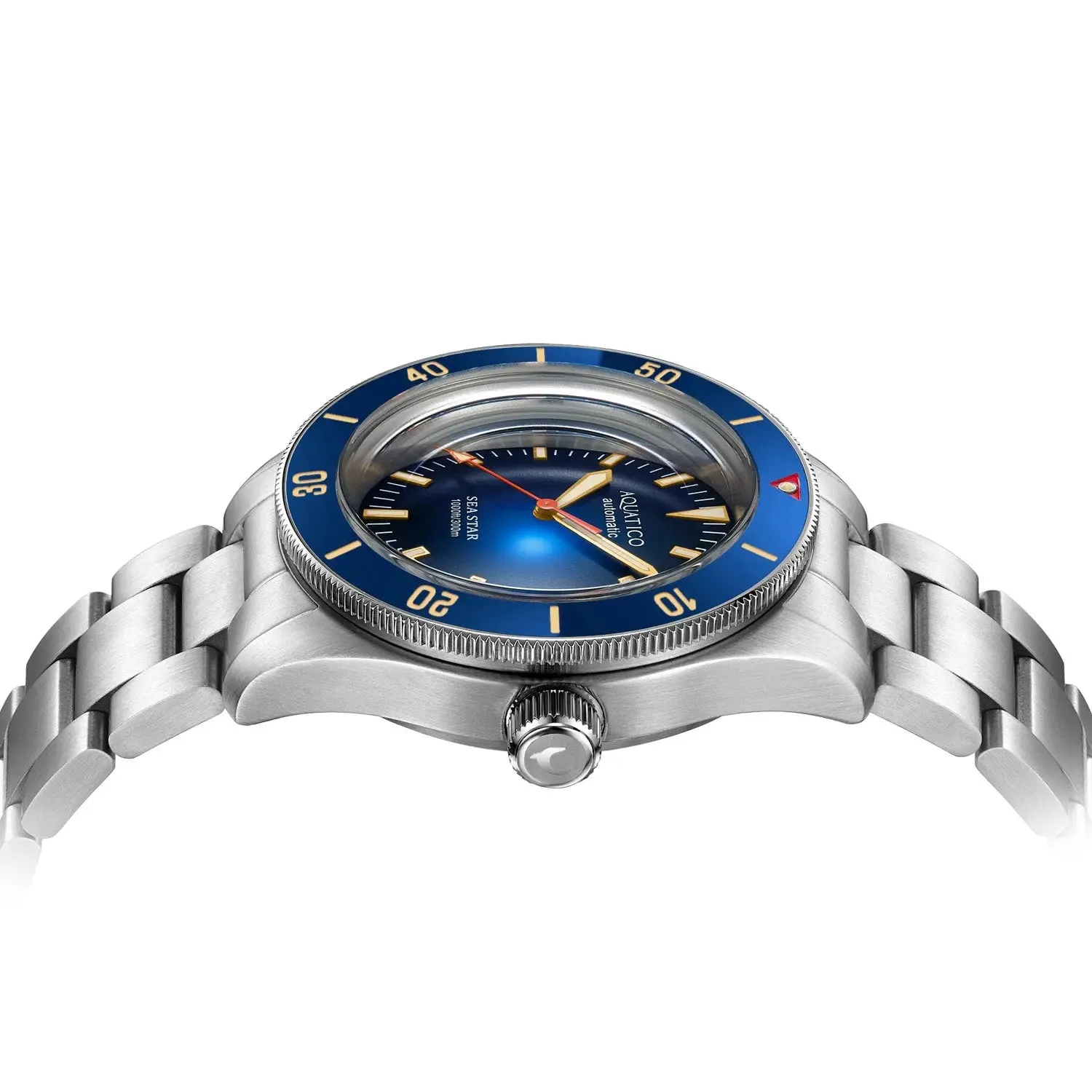 Sea star V2 blue dial ceramic bezel (NH35) No Date