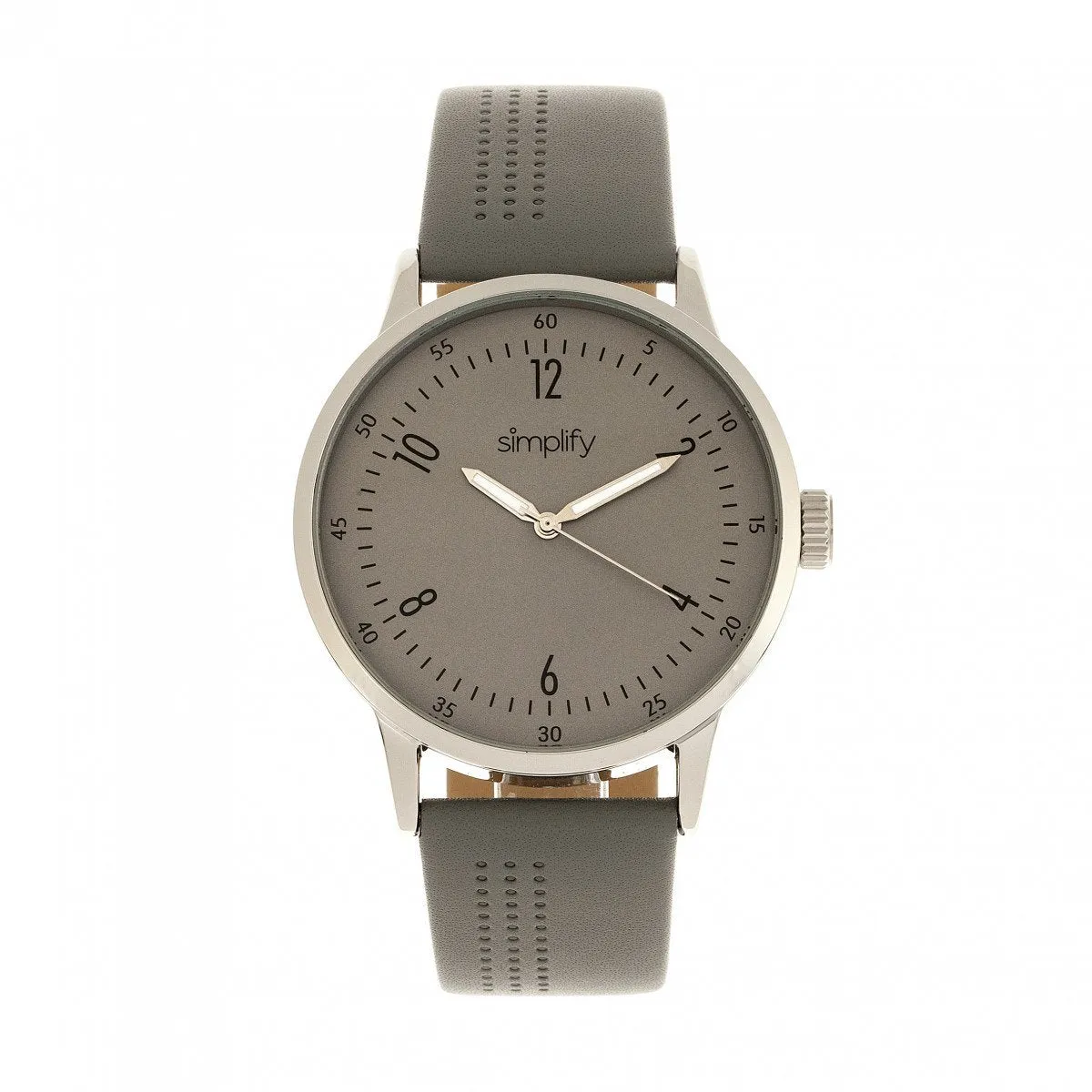 Simplify The 5700 Leather-Band Watch