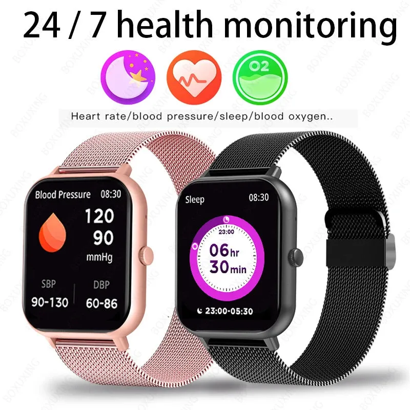 Smartwatch Unisex - Custom Dial & Bluetooth Music