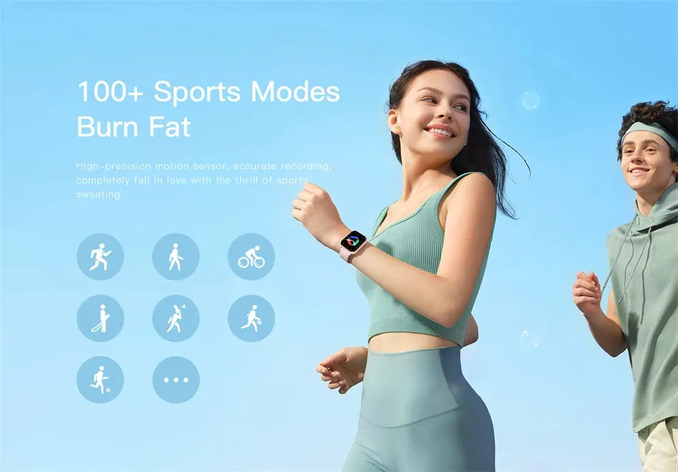 Smartwatch Unisex - Custom Dial & Bluetooth Music