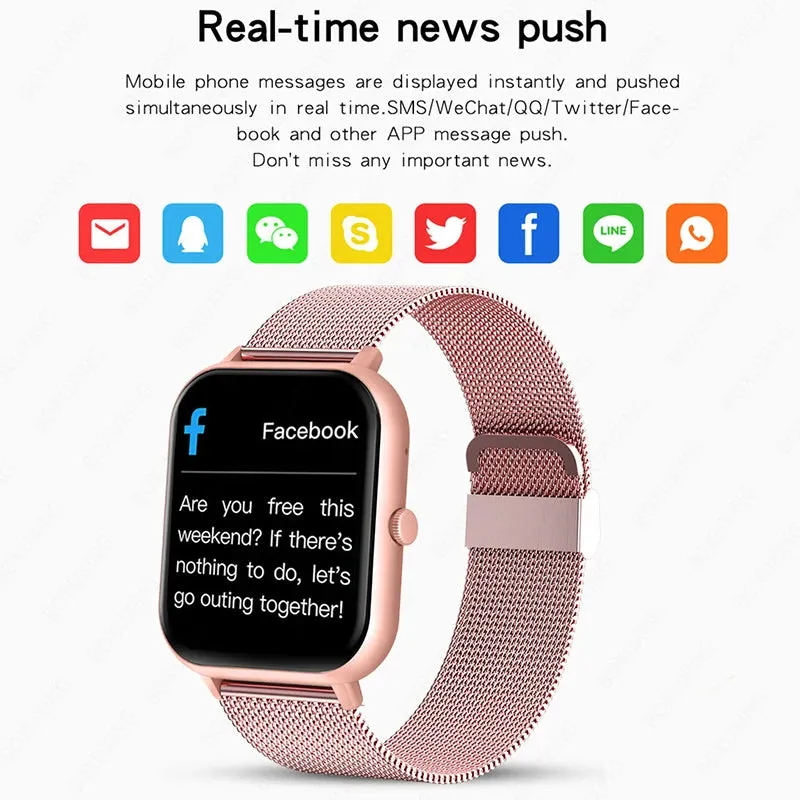 Smartwatch Unisex - Custom Dial & Bluetooth Music