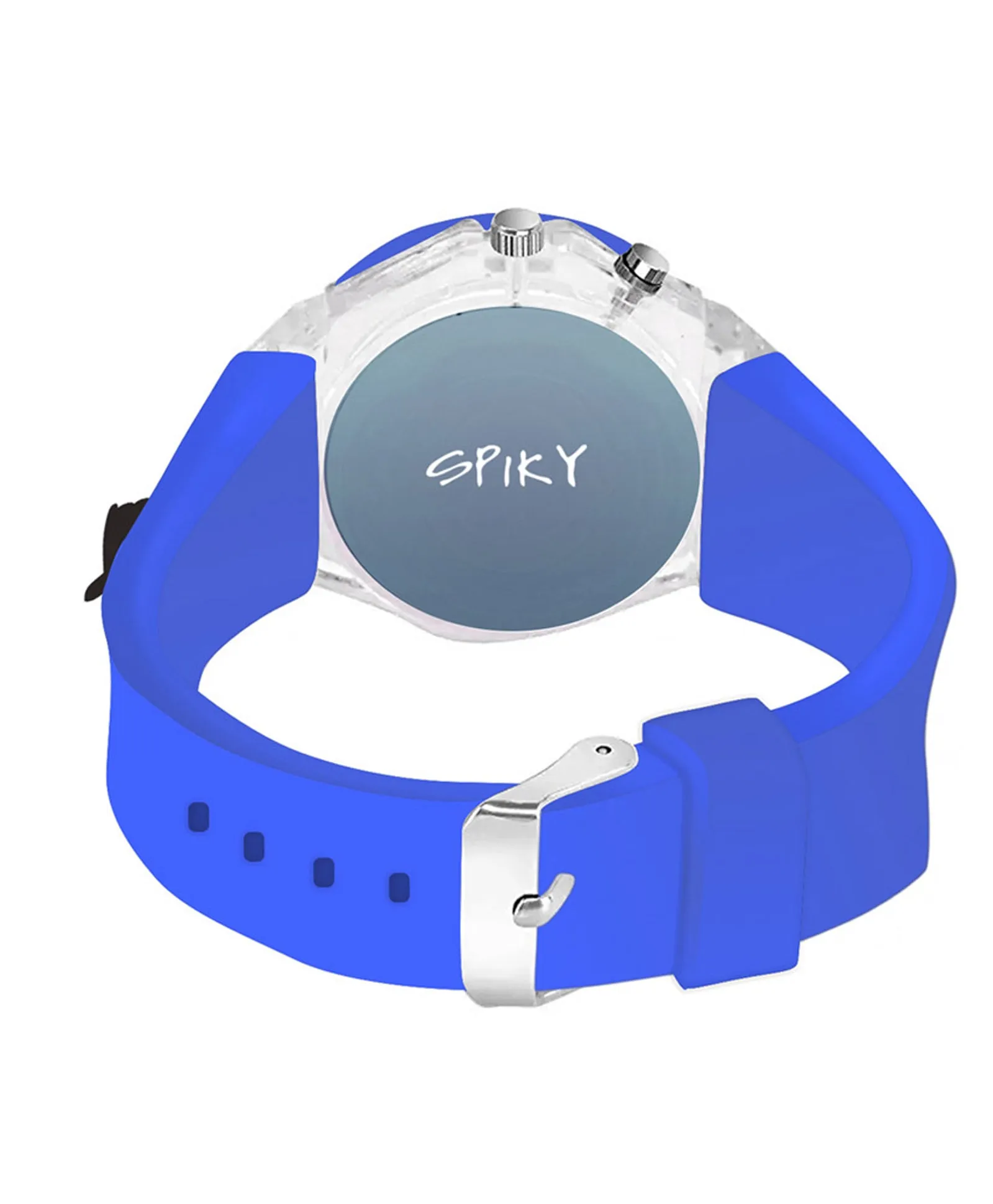 Spiky 3D Cartoon Unicorn Analog Light Watch for Kids Boys & Girls - Light Pink