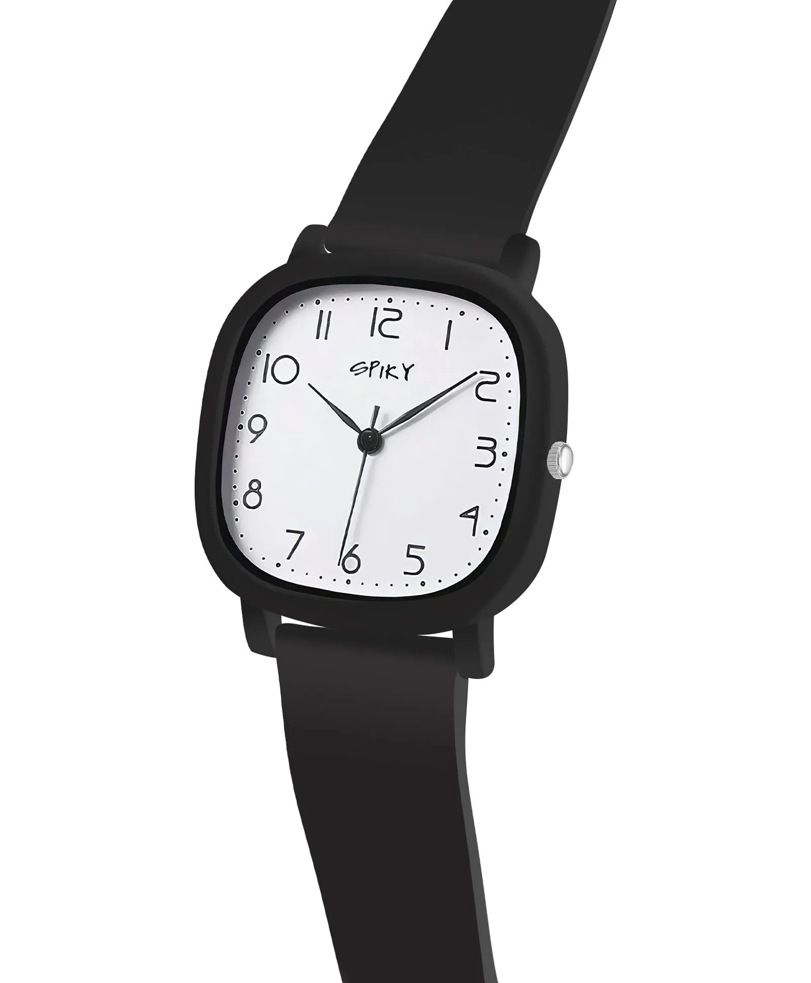 Spiky Eva19 Square Analog Watch for Kids - Pink