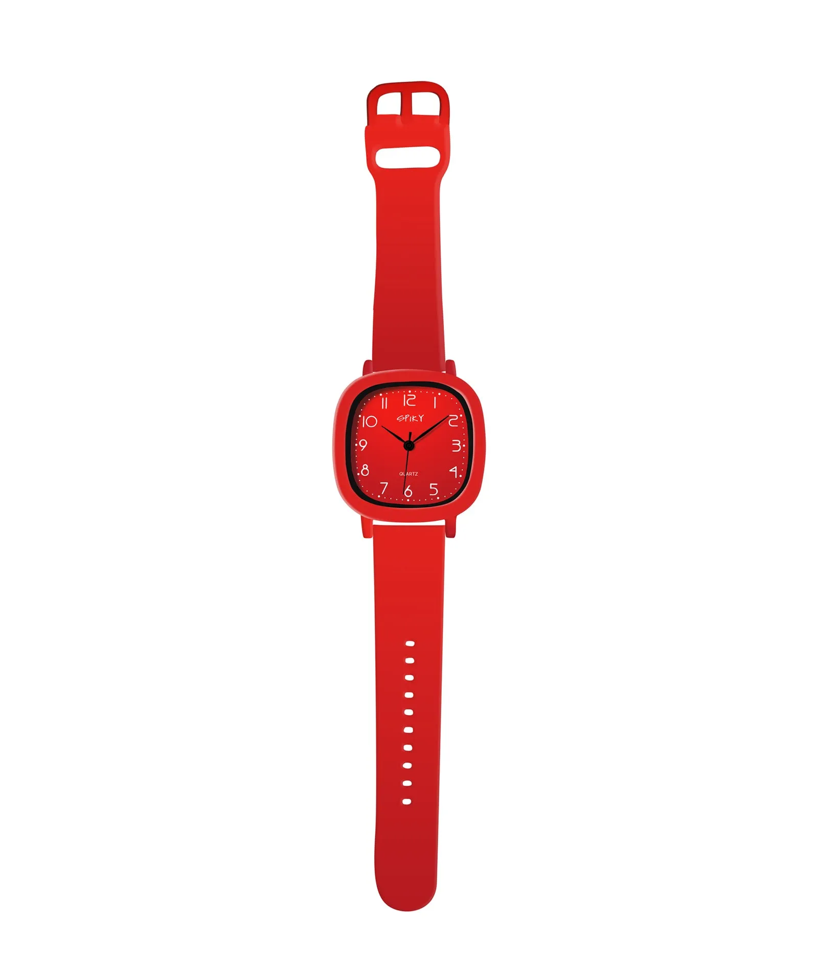 Spiky Eva19 Square Analog Watch for Kids - Pink