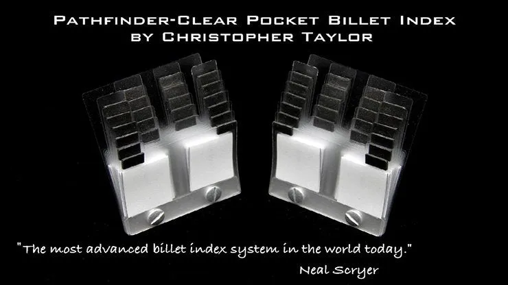 The Path Finder Clear Pocket Index Pair by Christopher Taylor