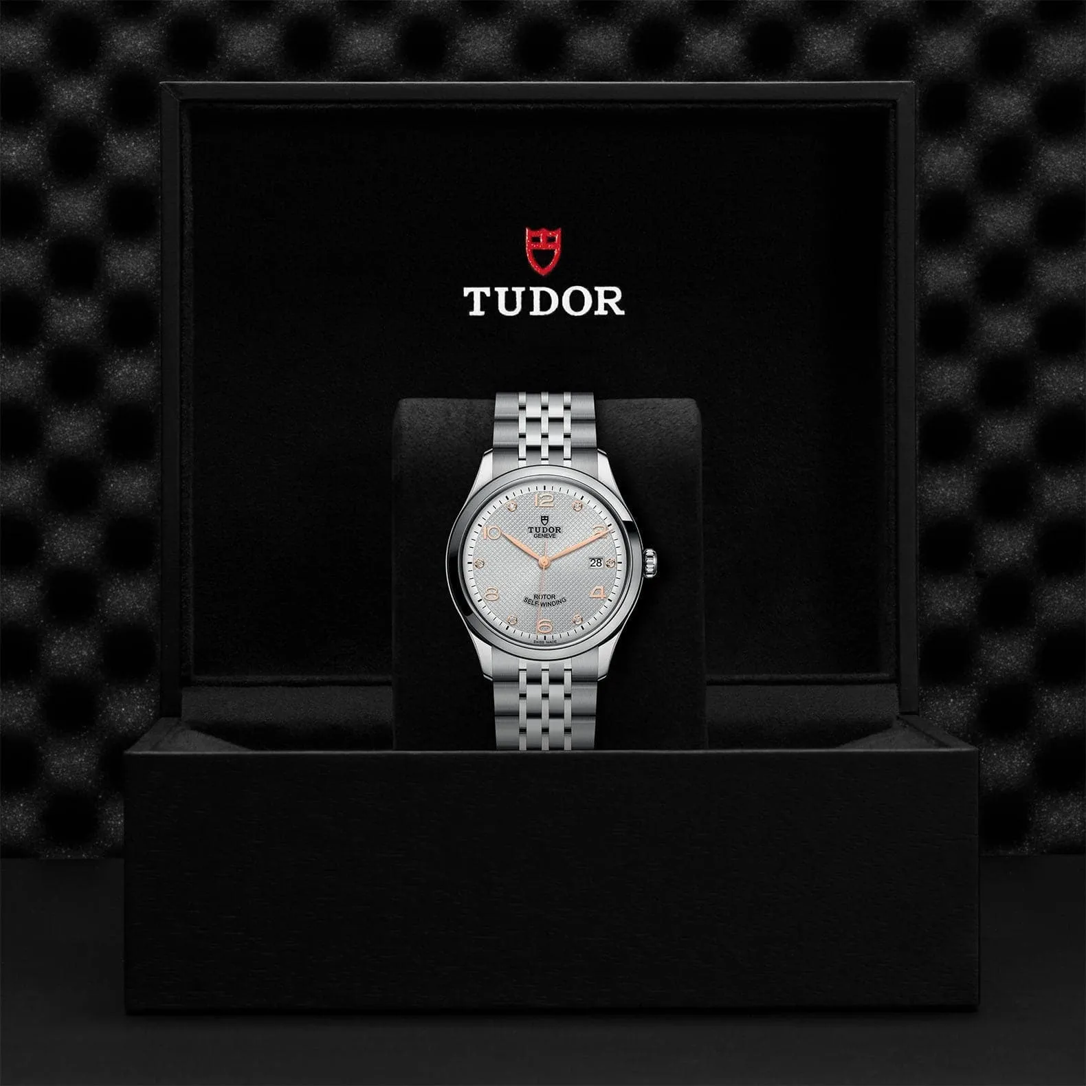 TUDOR 1926 39mm Steel Gray Diamond Dial - M91550-0003