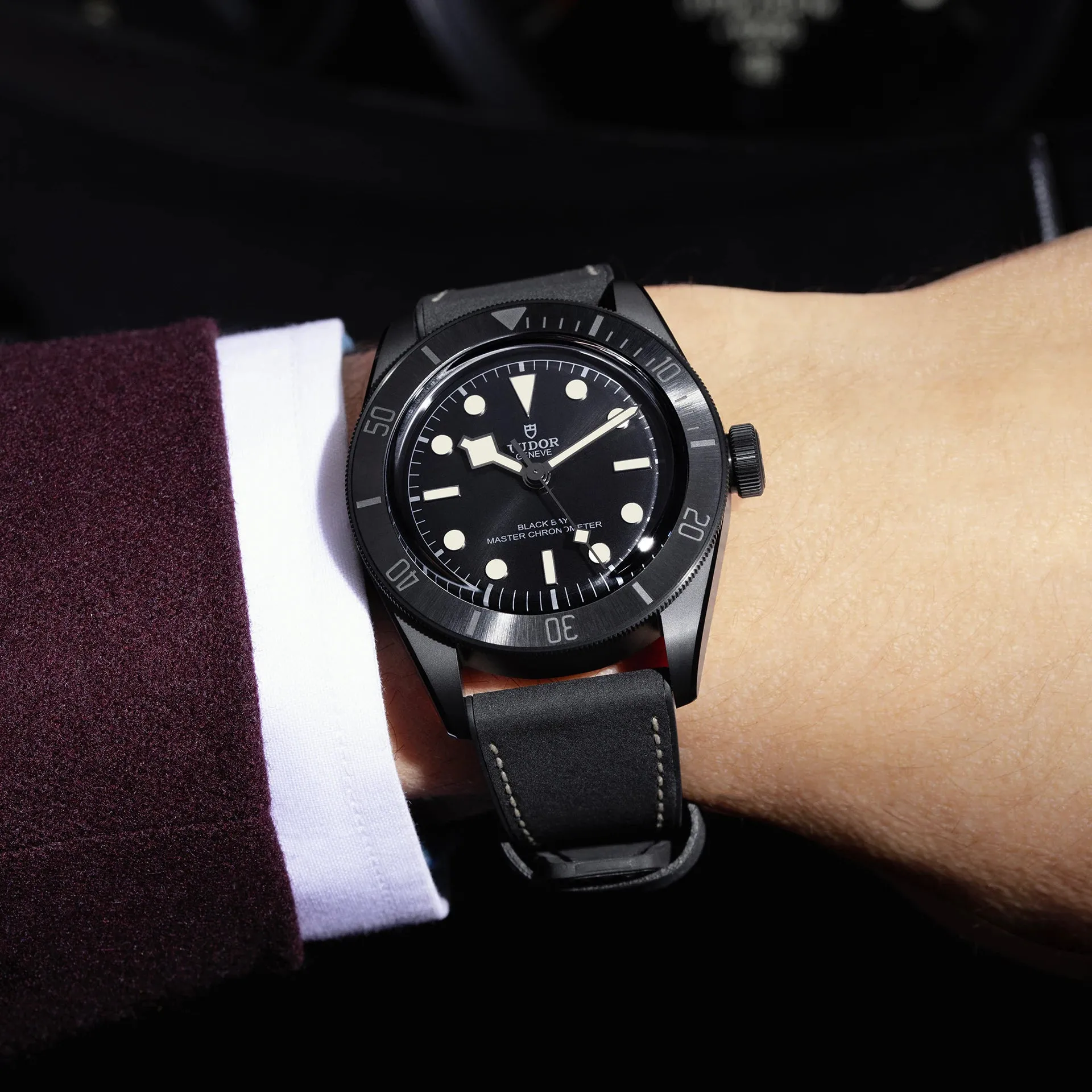 TUDOR Black Bay Ceramic 41mm Watch M79210CNU-0001