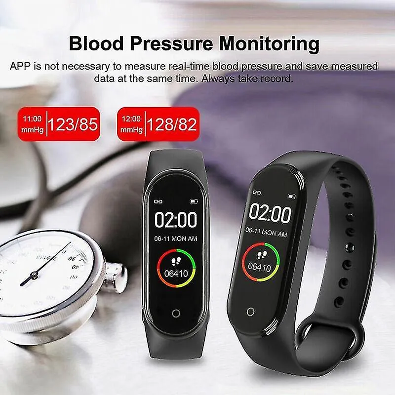 Watches women men screen waterproof running pedometer counter watch black green